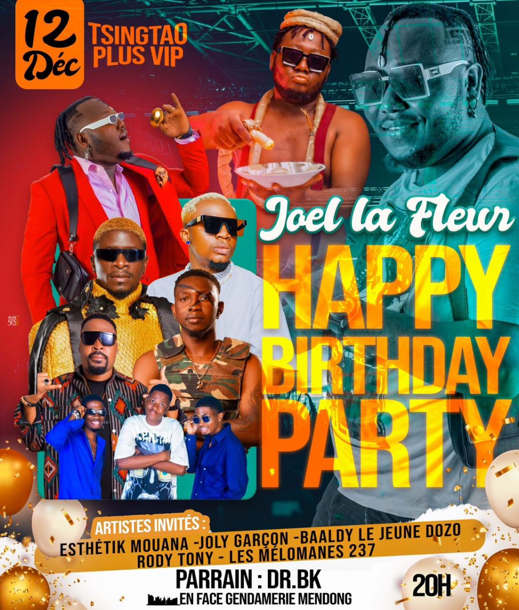 EVENT&rsquo;S : Joël La Fleur vous invite à une célébration mémorable au TSING TAO PLUS&nbsp;!