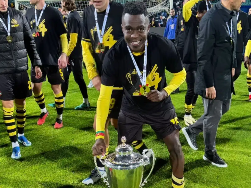 James Eto&rsquo;o est en passe de marquer l&rsquo;histoire du football&nbsp;bulgare.