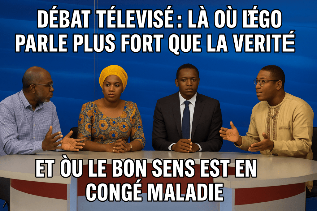 Débats TV : des gens qui ne se comprennent pas, qui interrompent ceux qui n’écoutent pas, pour convaincre ceux qui ont déjà&nbsp;zappé.